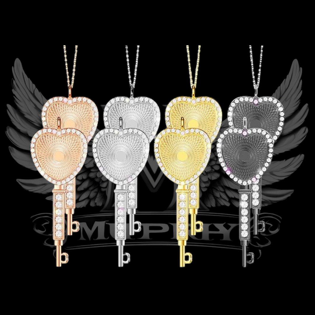 Heart Key Necklace